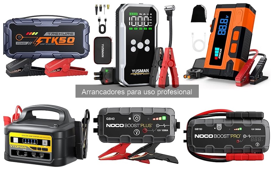 Alternativas a Arrancadores Profesionales para Coche