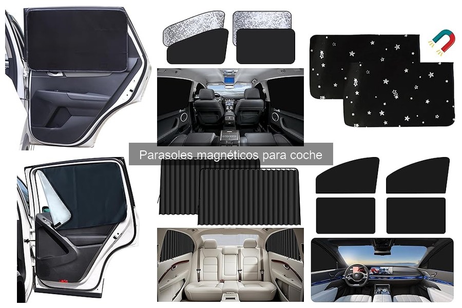 Alternativas a los parasoles magnéticos para coche