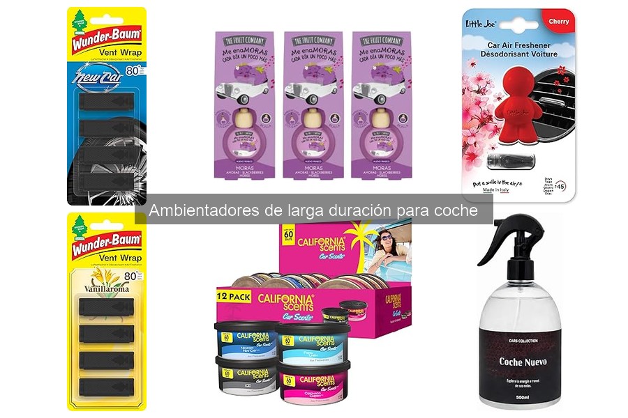 Ambientadores de larga duración para coche: ¿funcionan realmente?