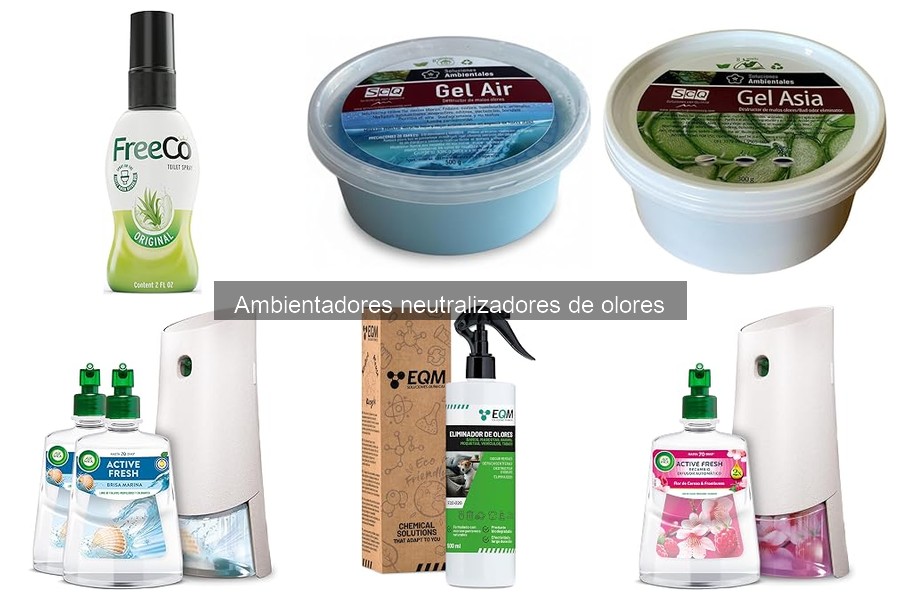 Ambientadores neutralizadores para viajes largos en coche