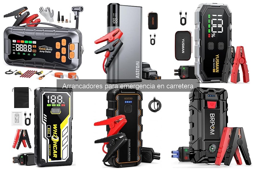 Cómo usar un arrancador para emergencia en carretera