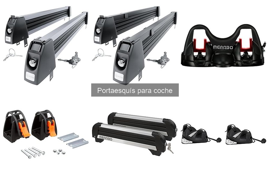 Comparativa de los mejores portaesquís para coche