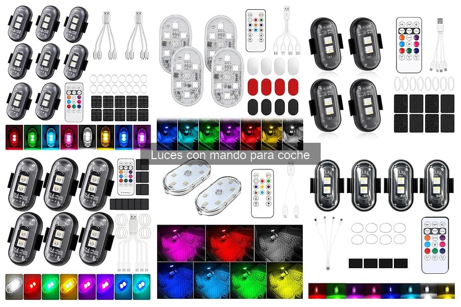 Comparativa de Luces con Mando para Coche: Mejores Marcas