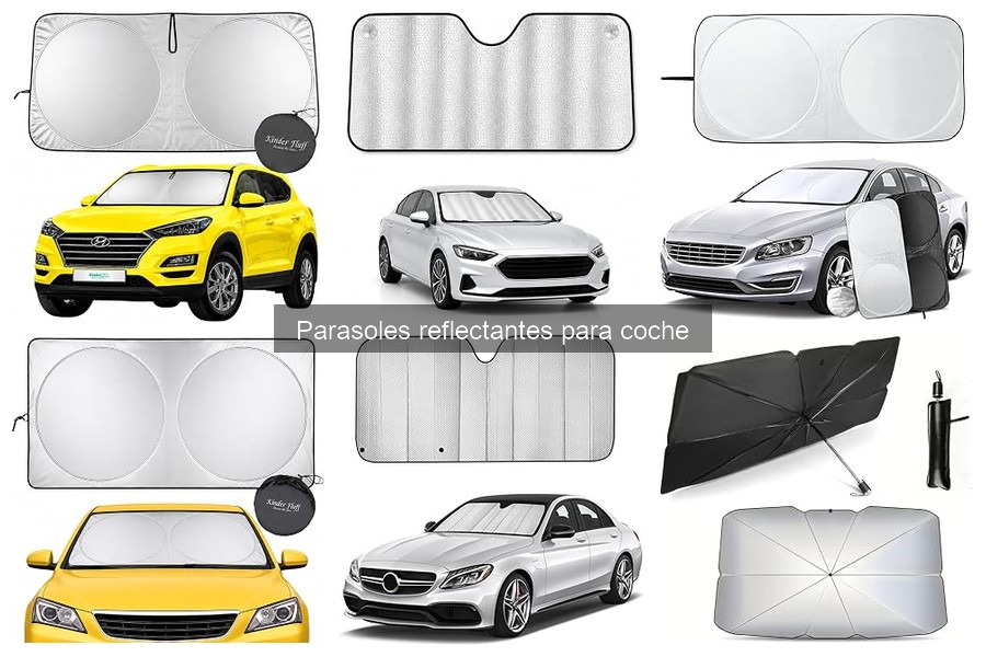 Comparativa de Parasoles Reflectantes vs Plegables para Coche