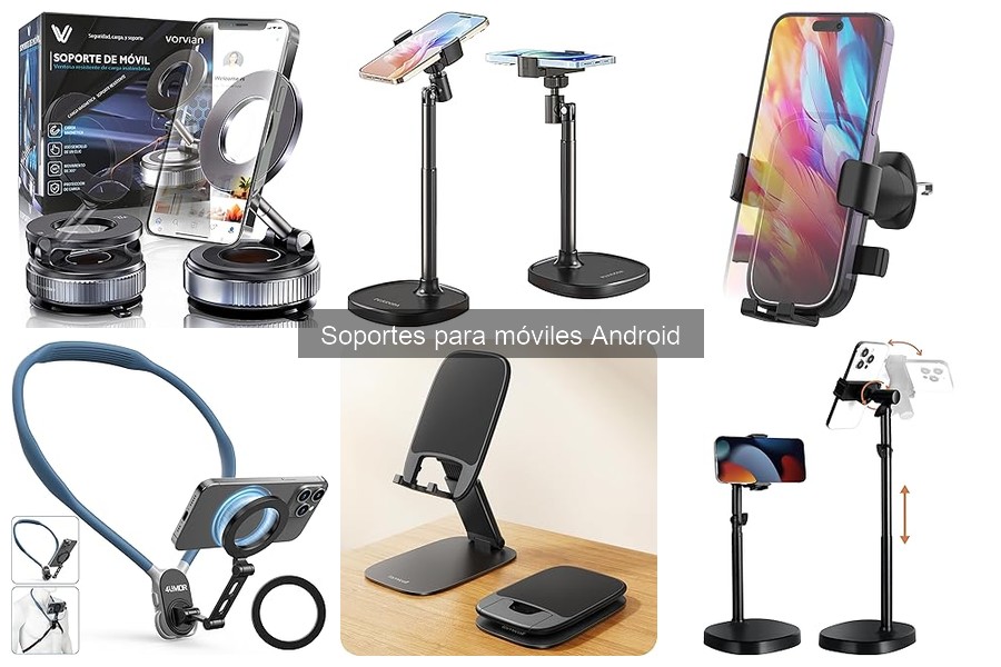 Comparativa de Precios de Soportes para Móviles Android