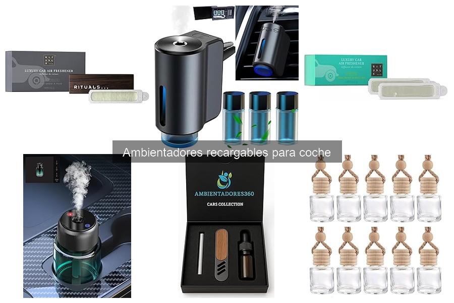Dónde comprar ambientadores recargables para coche