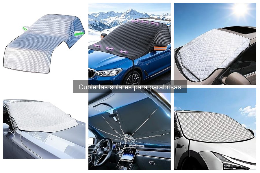 Efectividad de las cubiertas solares para parabrisas