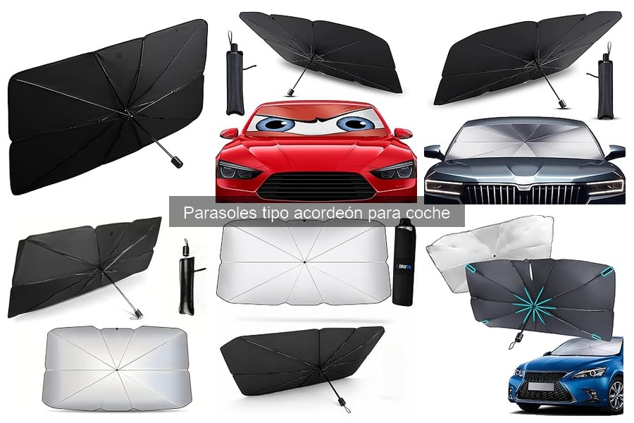 Errores comunes al usar un parasol tipo acordeón para coche
