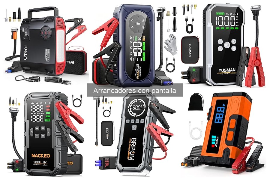 Guía de compra para arrancadores con pantalla LCD