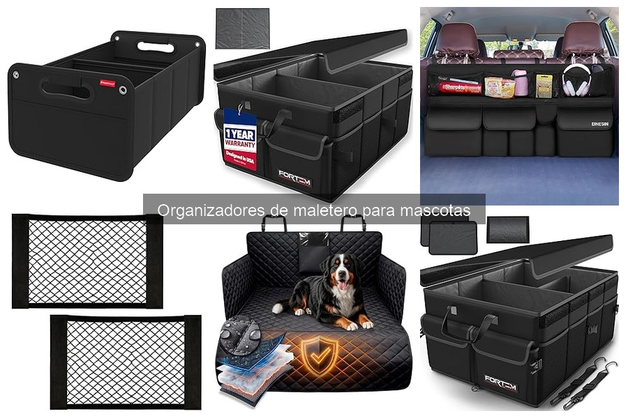Guía para elegir el mejor organizador de maletero para mascotas