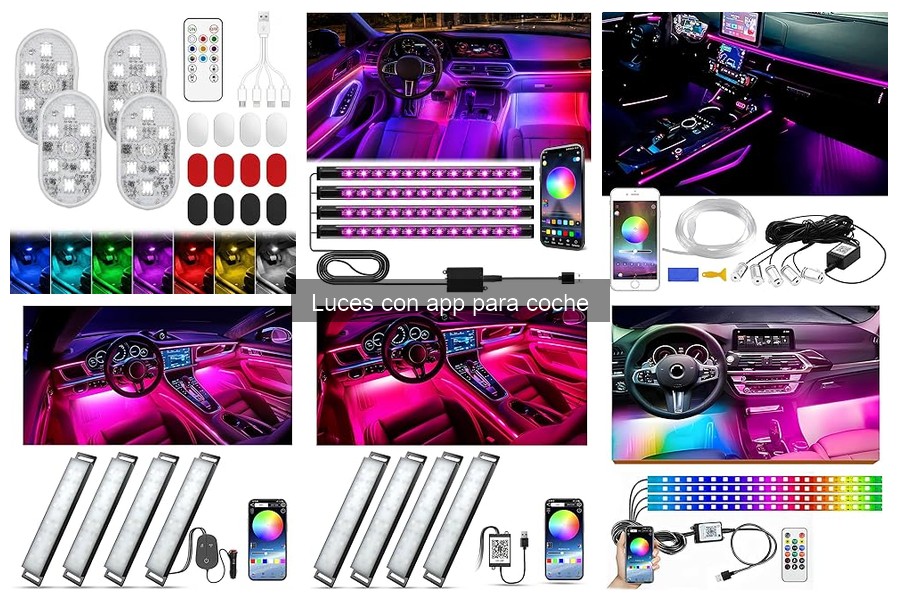 Ideas Creativas para Usar Luces con App en Tu Coche