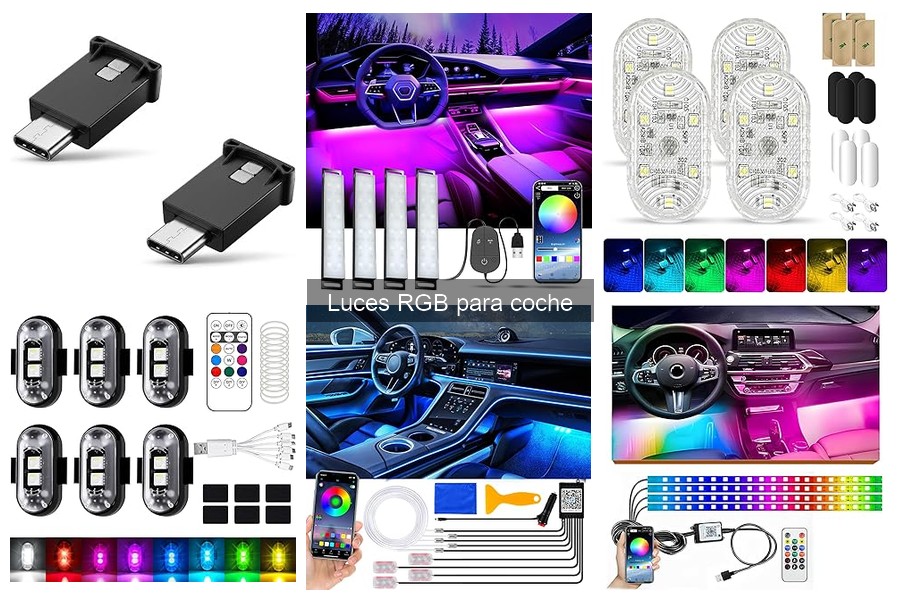 Mejores luces RGB para coche en 2023: comparativa y análisis