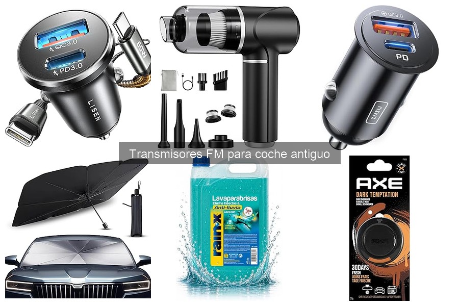 Mejores transmisores FM para coches antiguos en 2023