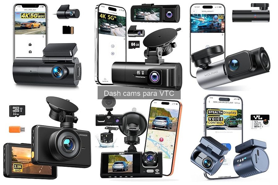 Ofertas y precios de dash cams para VTC en 2023