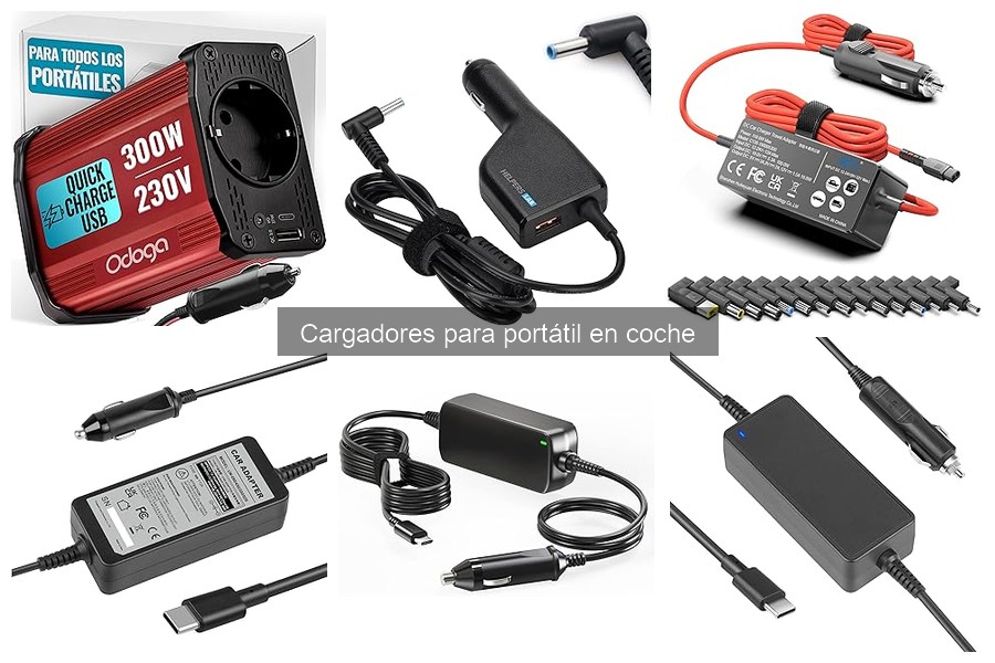 Opiniones sobre cargadores para portátil en coche