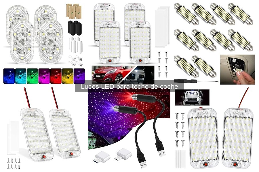 Opiniones sobre luces LED para techo de coche: ¿Qué dicen los usuarios?