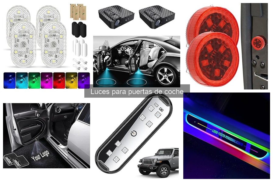 Precios de luces para puertas de coche: opciones económicas y premium