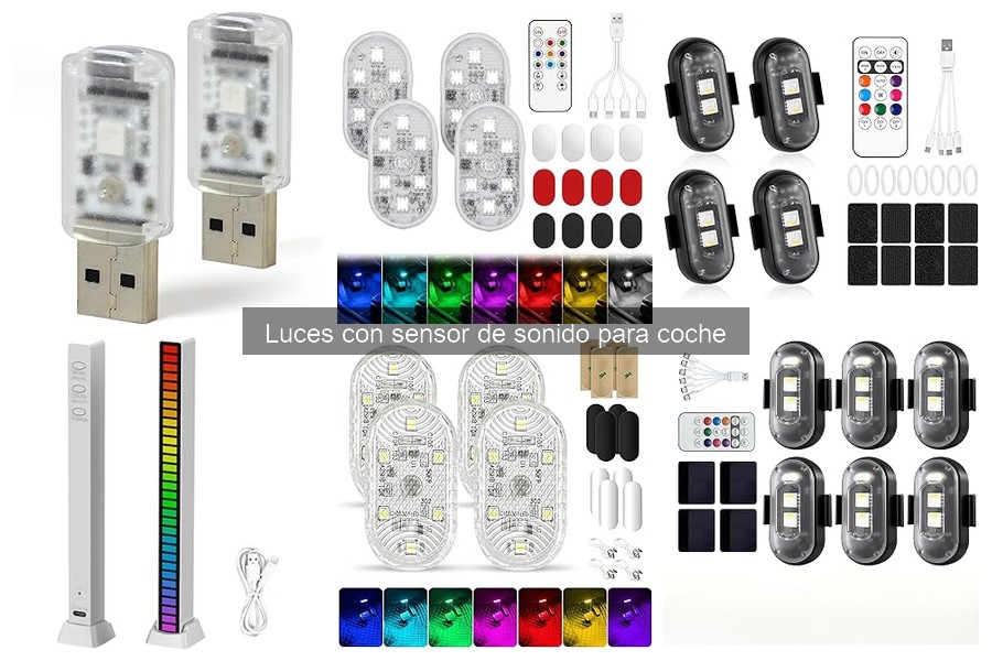 Problemas comunes con luces de sonido para coche y soluciones