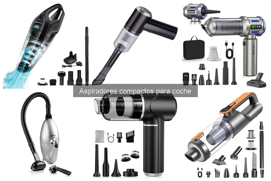 ¿Qué es un aspirador compacto para coche? Características y Usos