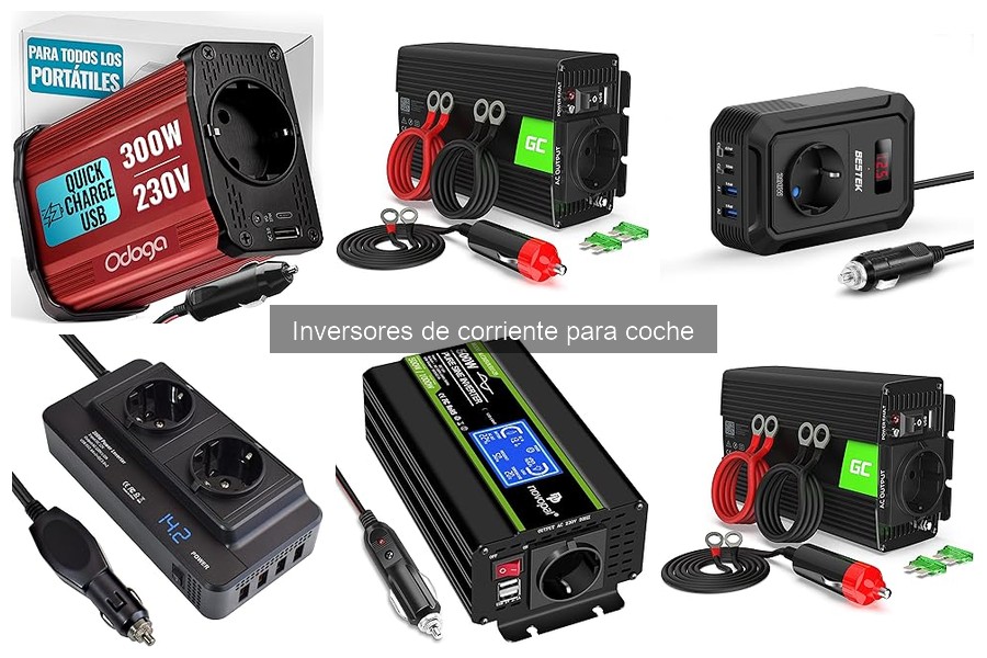 Tipos de Inversores de Corriente para Coche: Guía Completa