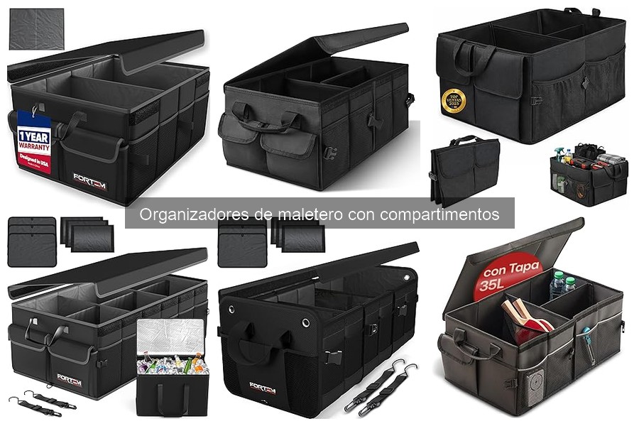 Tipos de organizadores de maletero: ¡Encuentra el ideal!