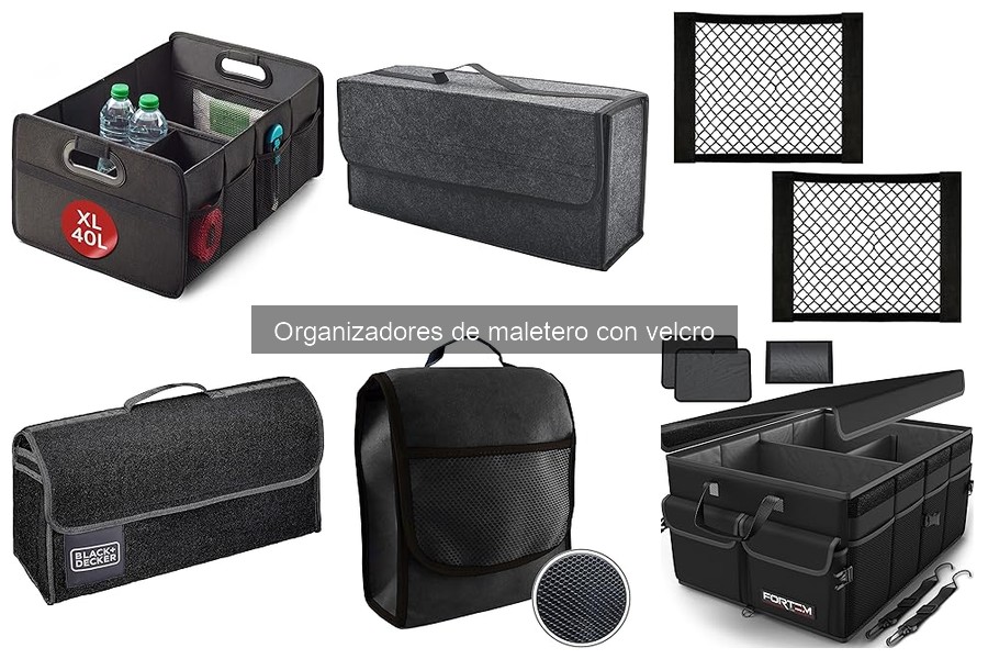 Ventajas de usar organizadores de maletero con velcro