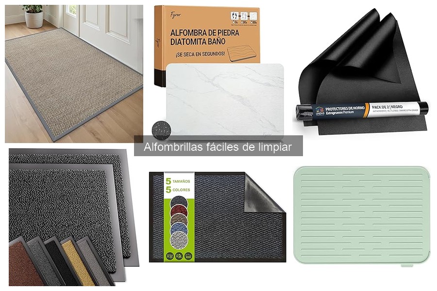Ventajas y Desventajas de Alfombrillas Fáciles de Limpiar